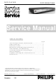 Philips DVP3100/96 Service Manual
