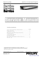 Philips DVP3111/12 Service Manual
