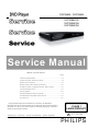 Philips DVP3386K/93 Service Manual