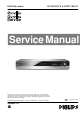 Philips DVR7100/75 Service Manual