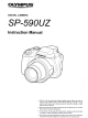 Olympus SP-590UZ Instruction Manual