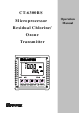 Suntex CT-6300RS Operation Manual
