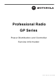 Motorola GP360 Service Information