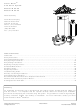 Flavor Burst FB 80-26 Operation Manual