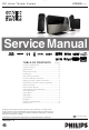 Philips HTS5220/12 Service Manual