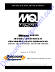 MQ Multiquip MVH208GH Operation And Parts Manual