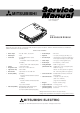 Mitsubishi SD200U Service Manual