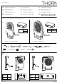 Thorn CONTRAST 2 LED MENA M Installation Instructions Manual