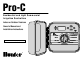 HUNTER PRO-C OWNER'S MANUAL AND INSTALLATION INSTRUCTIONS Pdf Download