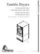 Alliance Laundry Systems DC0220SFG Service Manual