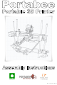 Portabee Portable 3D Printer Assembly Instructions Manual