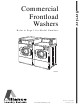 Alliance Laundry Systems HWFB61WN1102 Service Manual