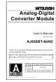 Mitsubishi AJ65SBT-64AD User Manual