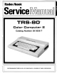 Radio Shack TRS-80 Service Manual