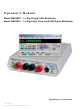 Signametrics Corporation SMU2060 Operator's Manual