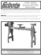 Grizzly G0632Z Manual Insert