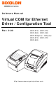 BIXOLON SRP-270 Software Manual