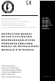 Hoshizaki FM-120EE-N Instruction Manual