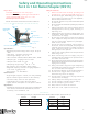 Rowley NS15 Safety And Operating Instructions