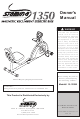 Stamina 1350 Owner's Manual