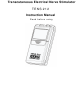 Mettler Electronics TENS 212 Instruction Manual