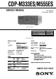 Sony CDP-M333ES Service Manual