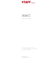 Pfaff 3538-30/02 Instruction Manual