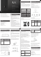 AEG AS-IC01-4000-2 Quick Installation Manual