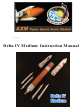 AXM Paper Space Scale Models Delta IV Medium Instruction Manual