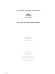 NuAire NU-5510 Operation And Maintenance Manual