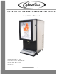 Cornelius IMD GLACIER 500-30 Installation Manual