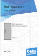 Beko RSSE175 User Manual