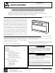 White Rodgers 1F91W-71 Installation Instructions Manual