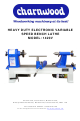 Charnwood 1420V Manual