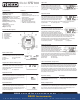 REED SW700 Manual