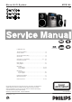 Philips MCB146 Service Manual