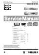 Philips DVD723/001 Service Manual