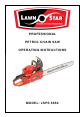 LAWN STAR LSPS 5850 Operating Instructions Manual