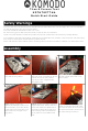 komodo KDTNT8PPTTNA Quick Start Manual