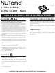 NuTone QTXEN050 Instructions