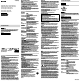 Sony FDR-X1000V Reference Manual