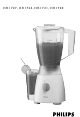 Philips HR1721 Manual