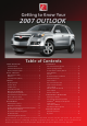 Saturn Outlook 2007 Getting To Know Manual
