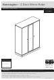 Argos Kensington 411/7542 Assembly Instructions And Operating Manual