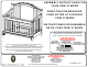 Jessica McClintock Home Crib 'N' More Assembly Instructions Manual