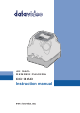 Datavideo CC-360 Instruction Manual
