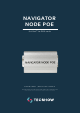 TECshow NAVIGATOR NODE POE User Manual