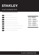 Stanley SGC-11000N Original Instructions Manual
