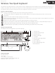 NexxTech Wireless Touchpad Keyboard Manual