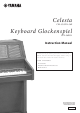 Yamaha Celesta CEL-53 Instruction Manual